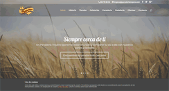 Desktop Screenshot of panaderiatroyano.com